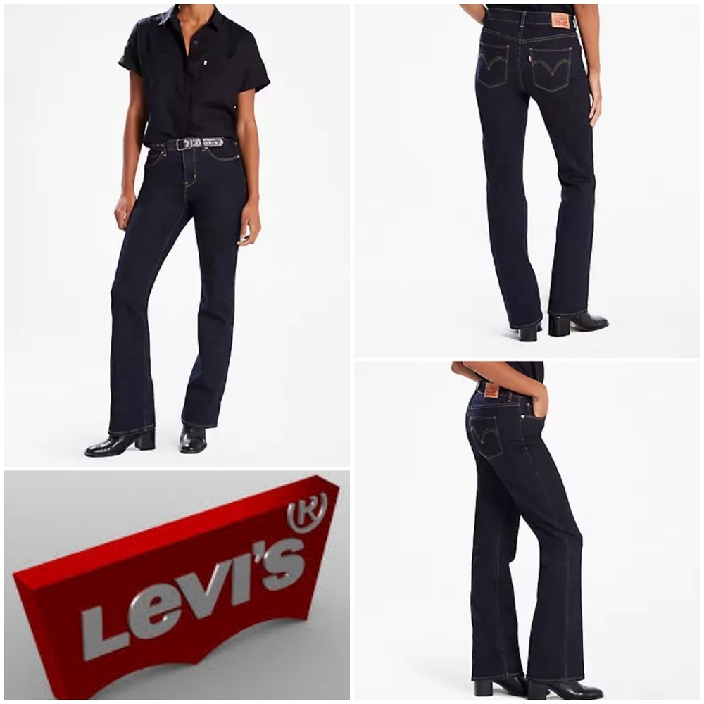 Levi's Classic short-length boot cut jeans